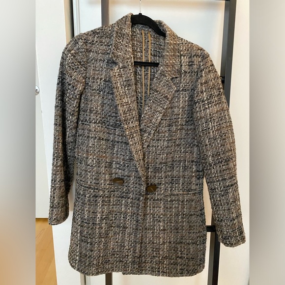 Massimo Dutti Wool Blend Blazer - Picture 2 of 3
